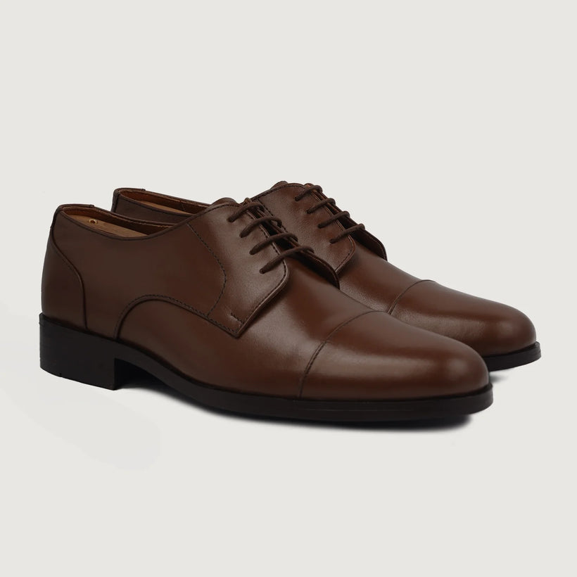 Attorney Derby Коричневая Leather Shoes мужская