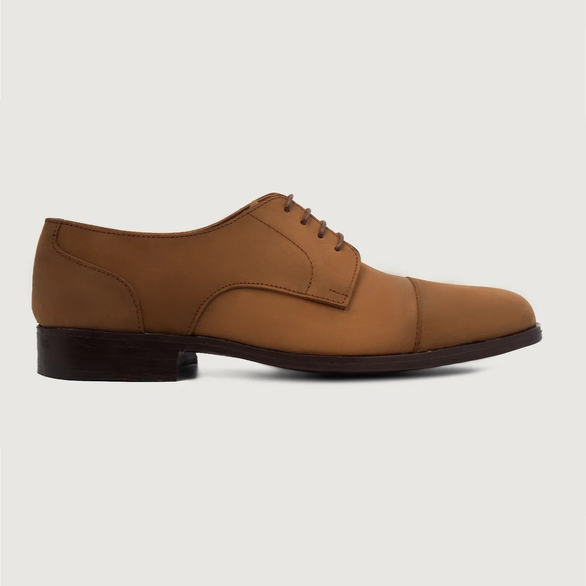 Brown Full-Grain leather Shoes - Рантовая конструкция Goodyear Welt и носок обуви