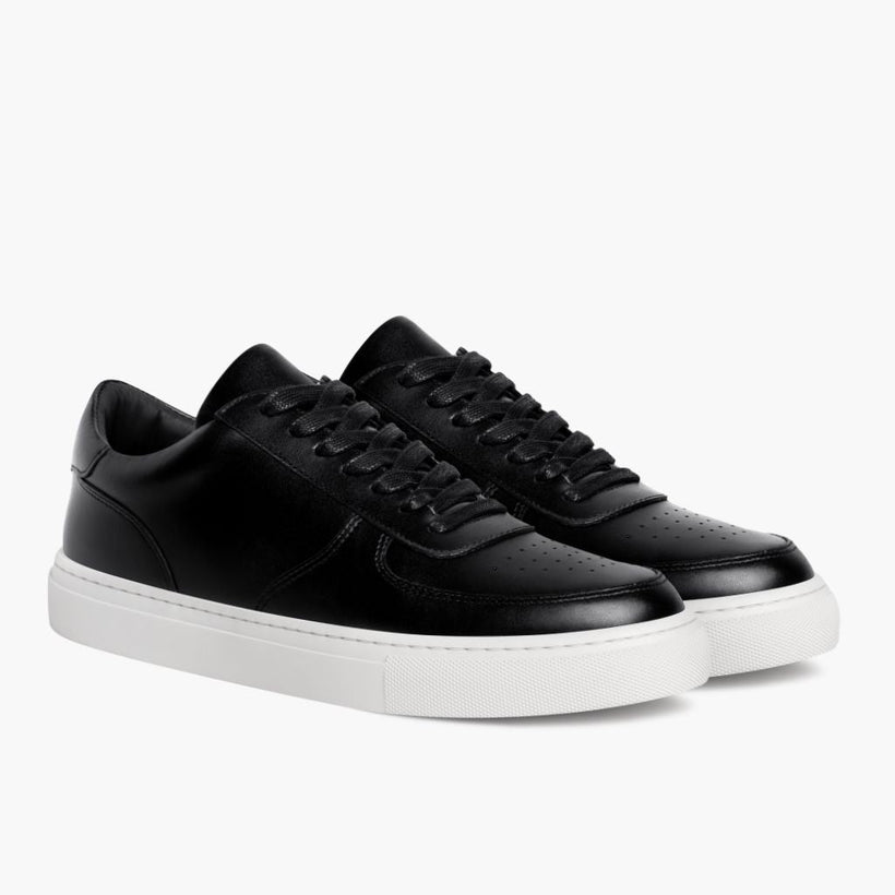 Court Черная Leather Sneakers женская