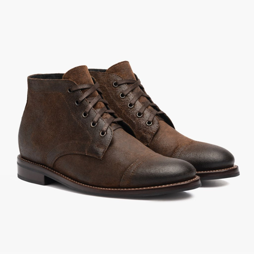 Cadet Mocha Leather Boots мужская