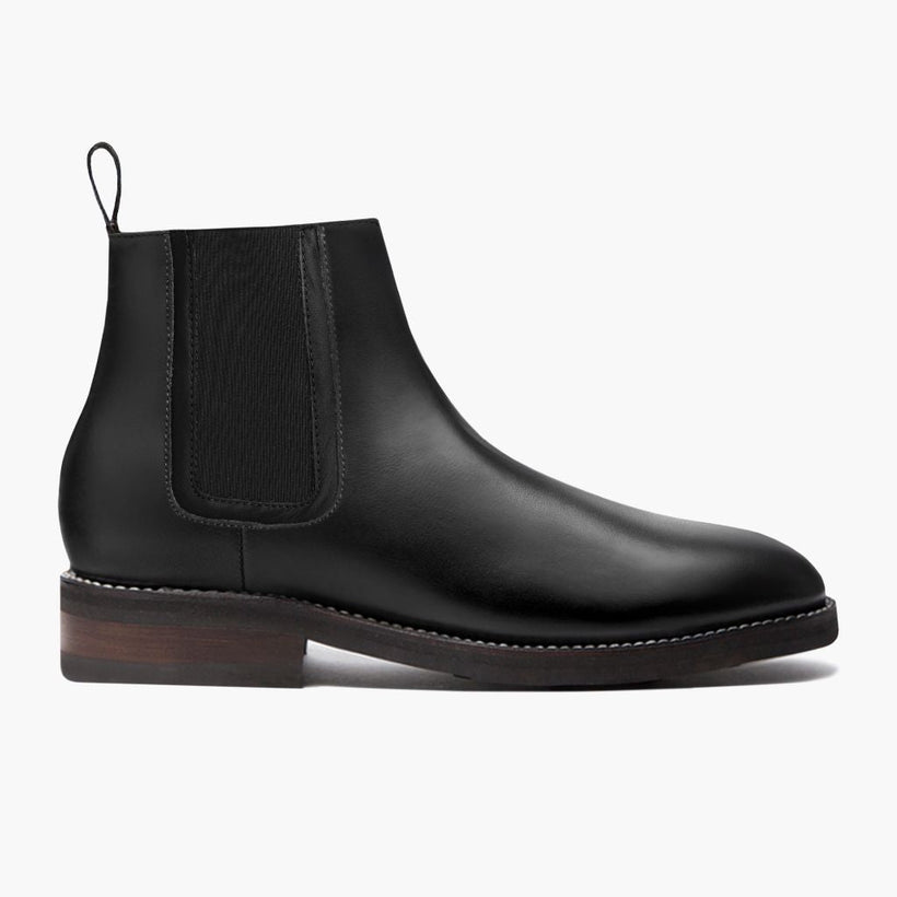 Duke Черная Leather Boots мужская