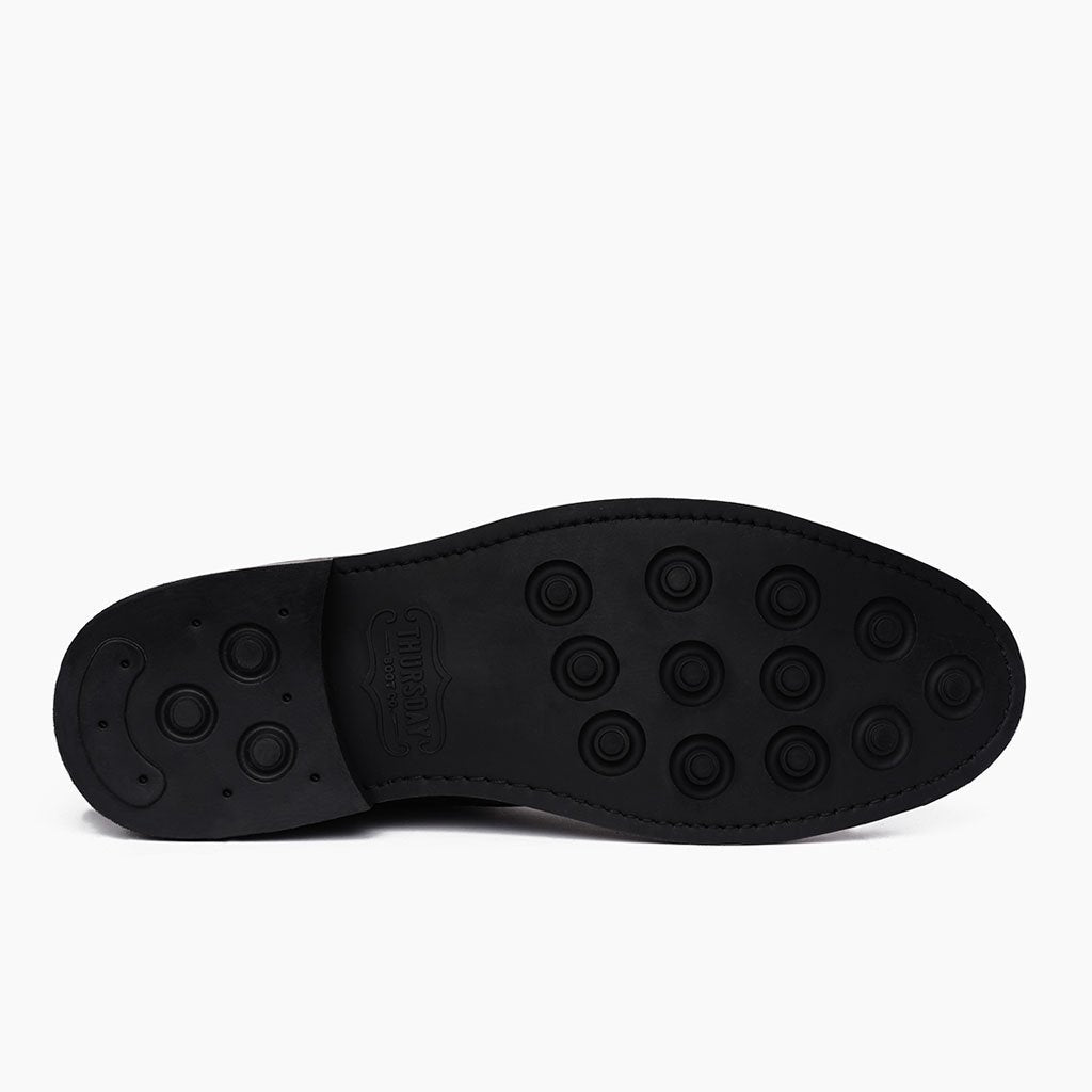 High-Traction Rubber Outsole & Lug Tread Pattern on President Saddlewood Кожаные ботинки для Мужчин For Men
