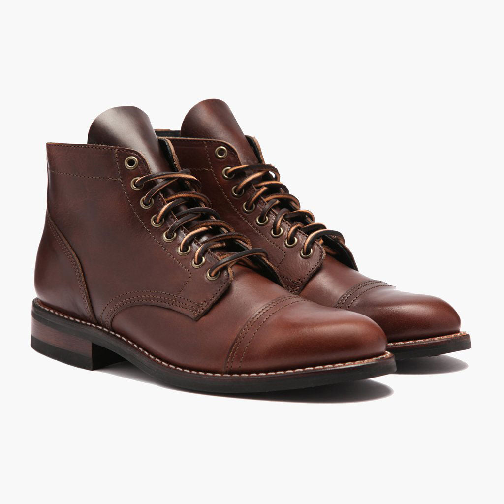 Vanguard French Roast Кожаные ботинки для Мужчин For Men in Classic Full-Grain Leather - Вид сбоку | Купить в официальном онлайн-магазине