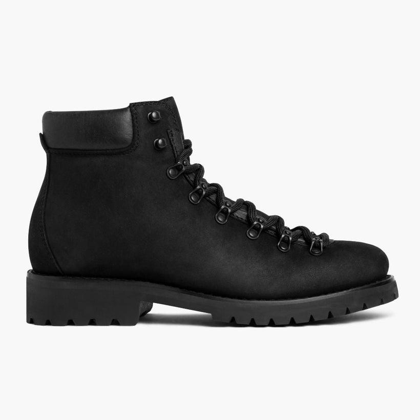 Commander Черная Matte Leather Boots мужская