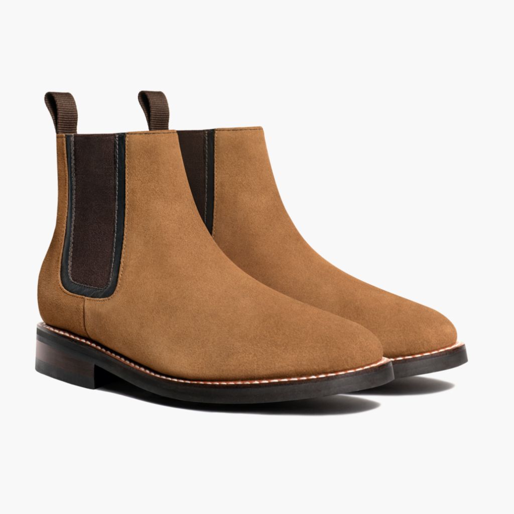 Duke Honey Suede Кожаные ботинки для Мужчин in Classic Goatskin Suede - Вид сбоку | Купить в официальном онлайн-магазине