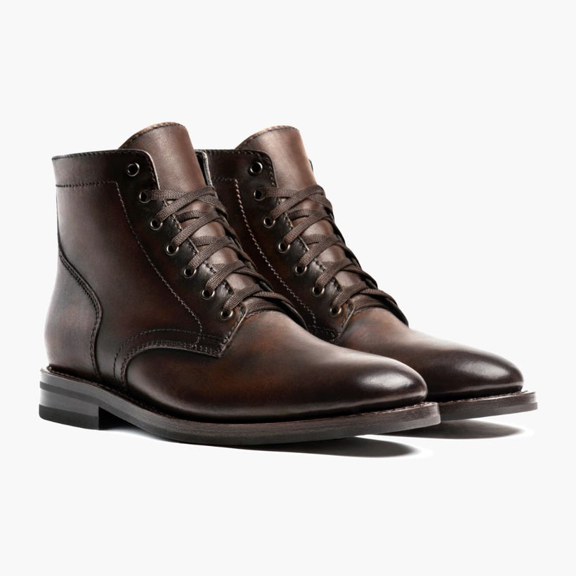President Черная Coffee Leather Boots мужская