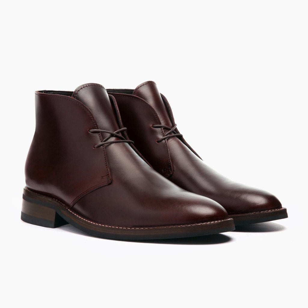 Scout Коричневый Кожаные ботинки для Мужчин For Men in Brown Full-Grain Leather - Вид сбоку | Купить в официальном онлайн-магазине