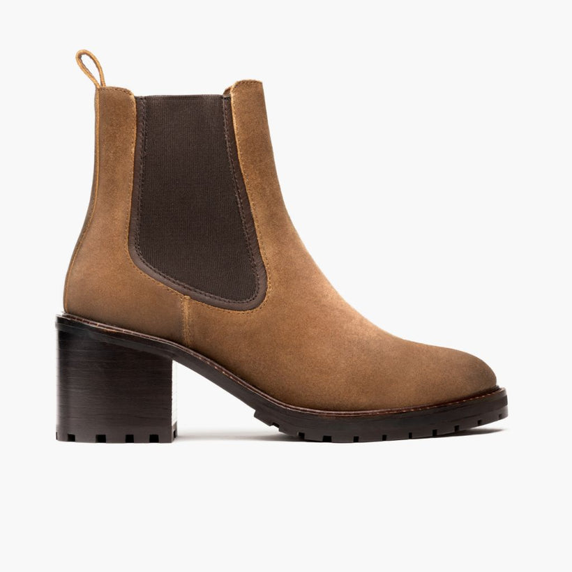 Knockout Safari Leather Boots женская