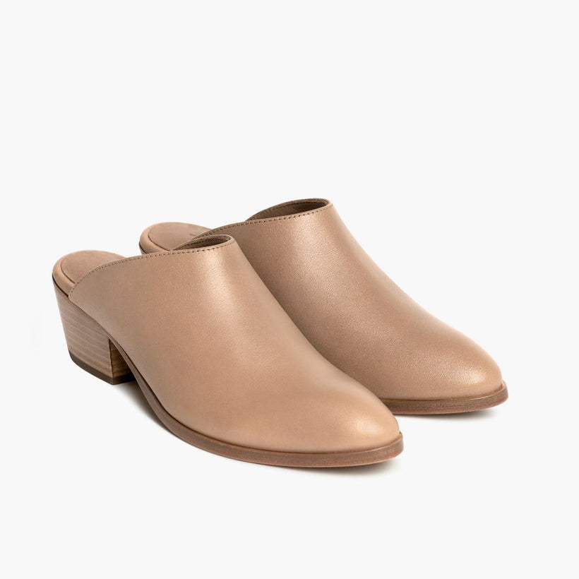 Breeze Milk Coffee Leather Boots женская