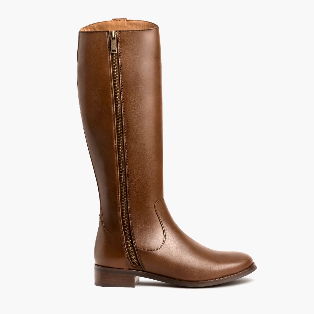 Crown Cuero Кожаные ботинки для Женщин - Усиленный задник и точная двойная строчка