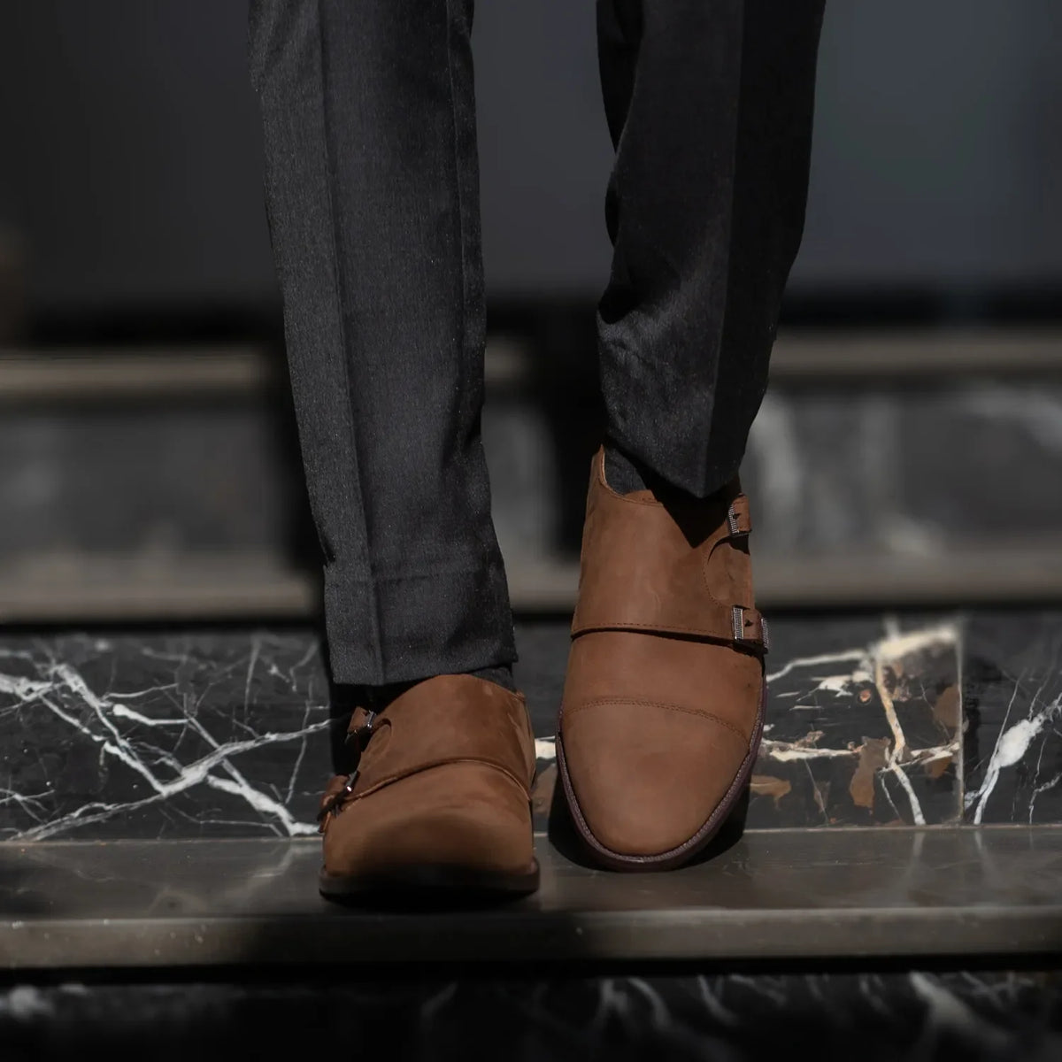 Orlaven Boston Кожаная обувь Oil Pull-up Коричневый Кожаная обувь footwear image 10