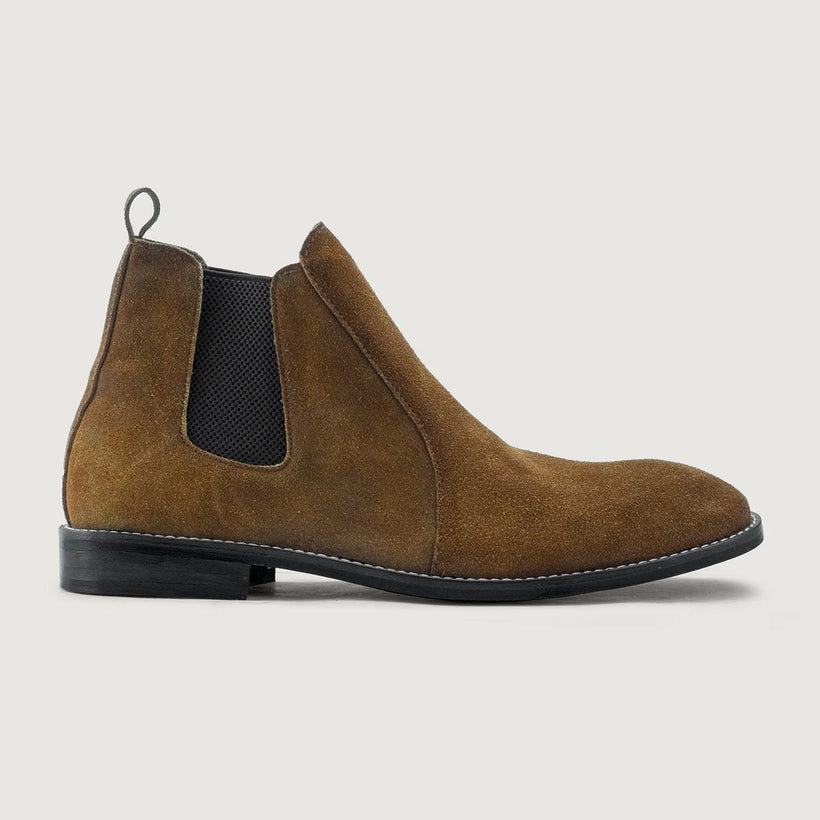 Clarkson Chelsea Коричневая Suede Leather Boots - StudGuard мужская