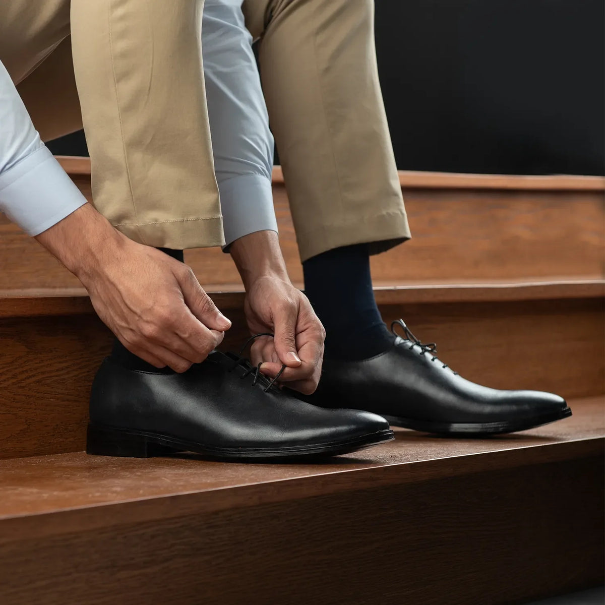 Orlaven Director Wholecut Черный Кожаная обувь для Мужчин footwear image 10