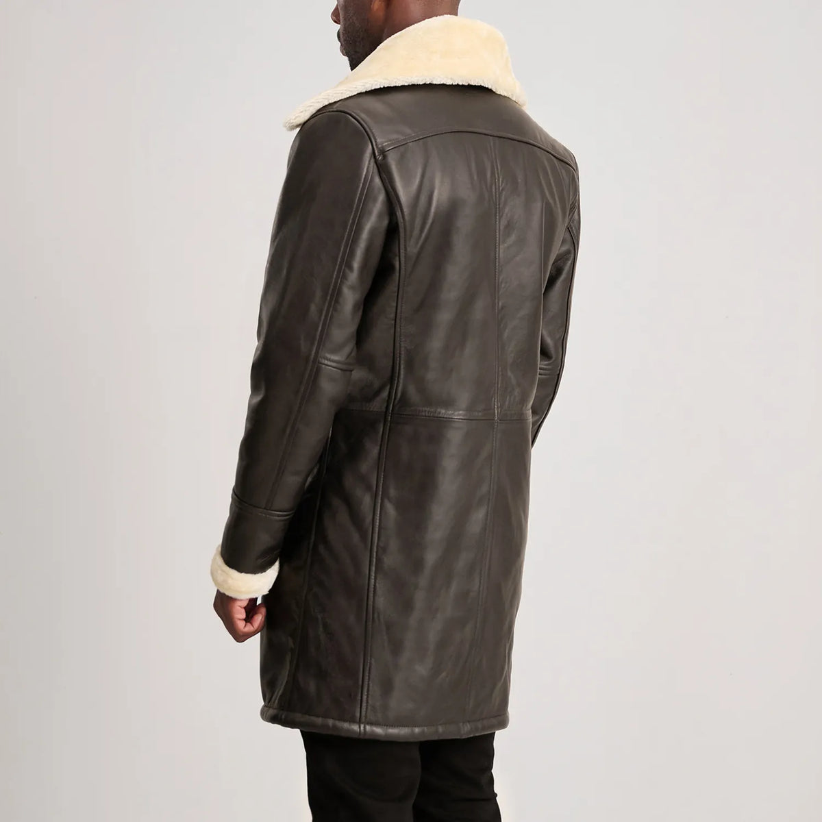 
Charles Кожаное пальто Коричневый Shearling Кожаное пальто для Мужчин – alternate product view 5
