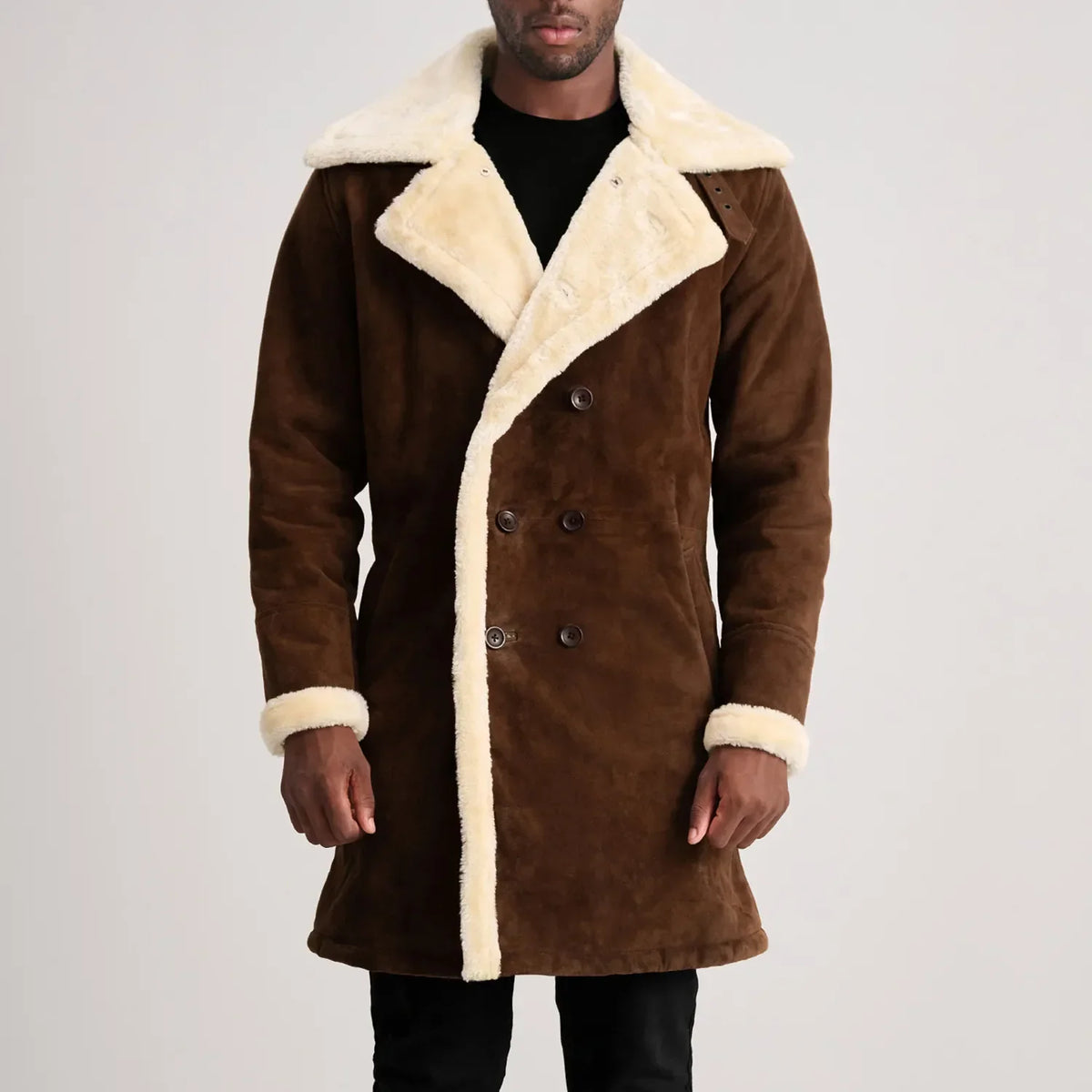 
Charles Кожаное пальто Коричневый Shearling Кожаное пальто для Мужчин – alternate product view 4