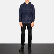 
Kenton Hooded Кожаная куртка для Мужчин – alternate product view 3