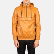 
Kenton Hooded Кожаная куртка для Мужчин – alternate product view 1