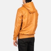 
Kenton Hooded Кожаная куртка для Мужчин – alternate product view 5