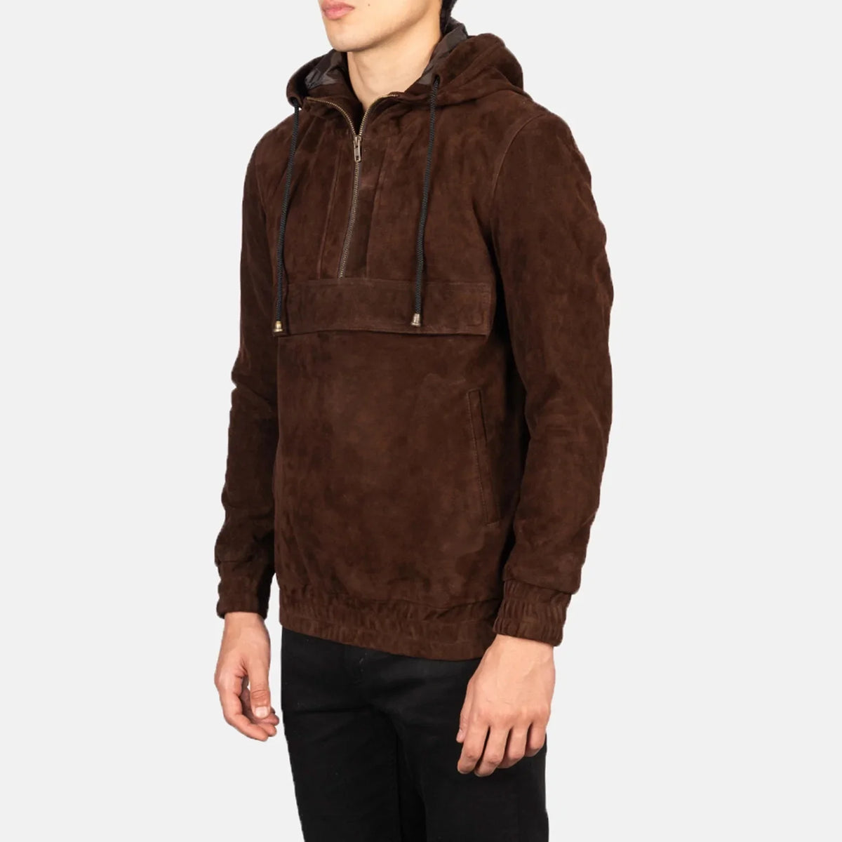 
Kenton Hooded Кожаная куртка для Мужчин – alternate product view 2
