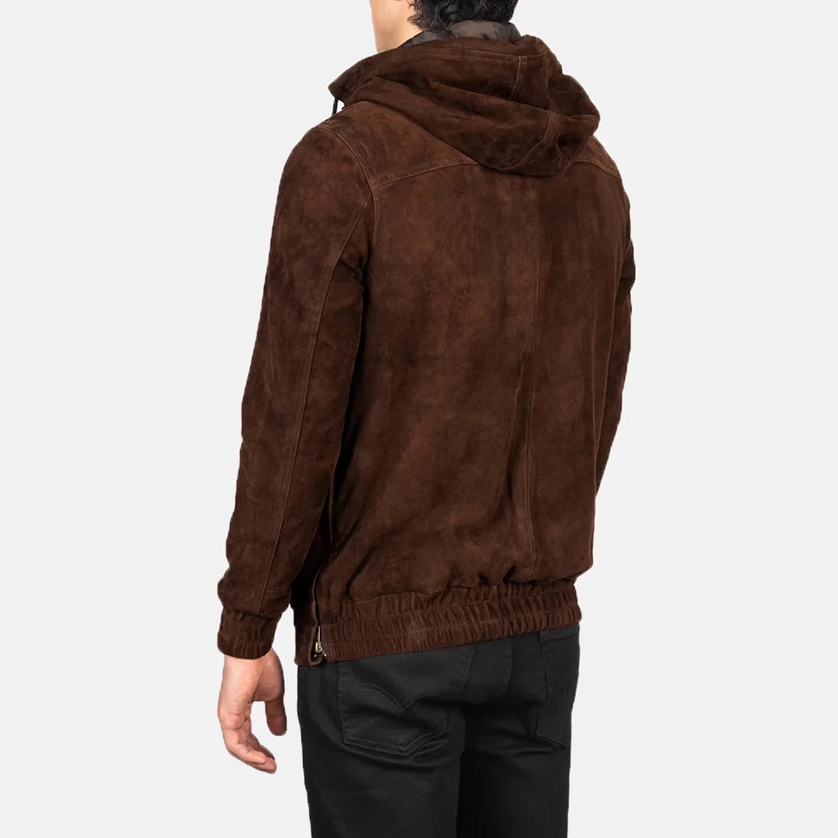 
Kenton Hooded Кожаная куртка для Мужчин – alternate product view 5
