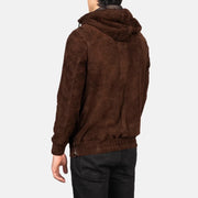 
Kenton Hooded Кожаная куртка для Мужчин – alternate product view 5