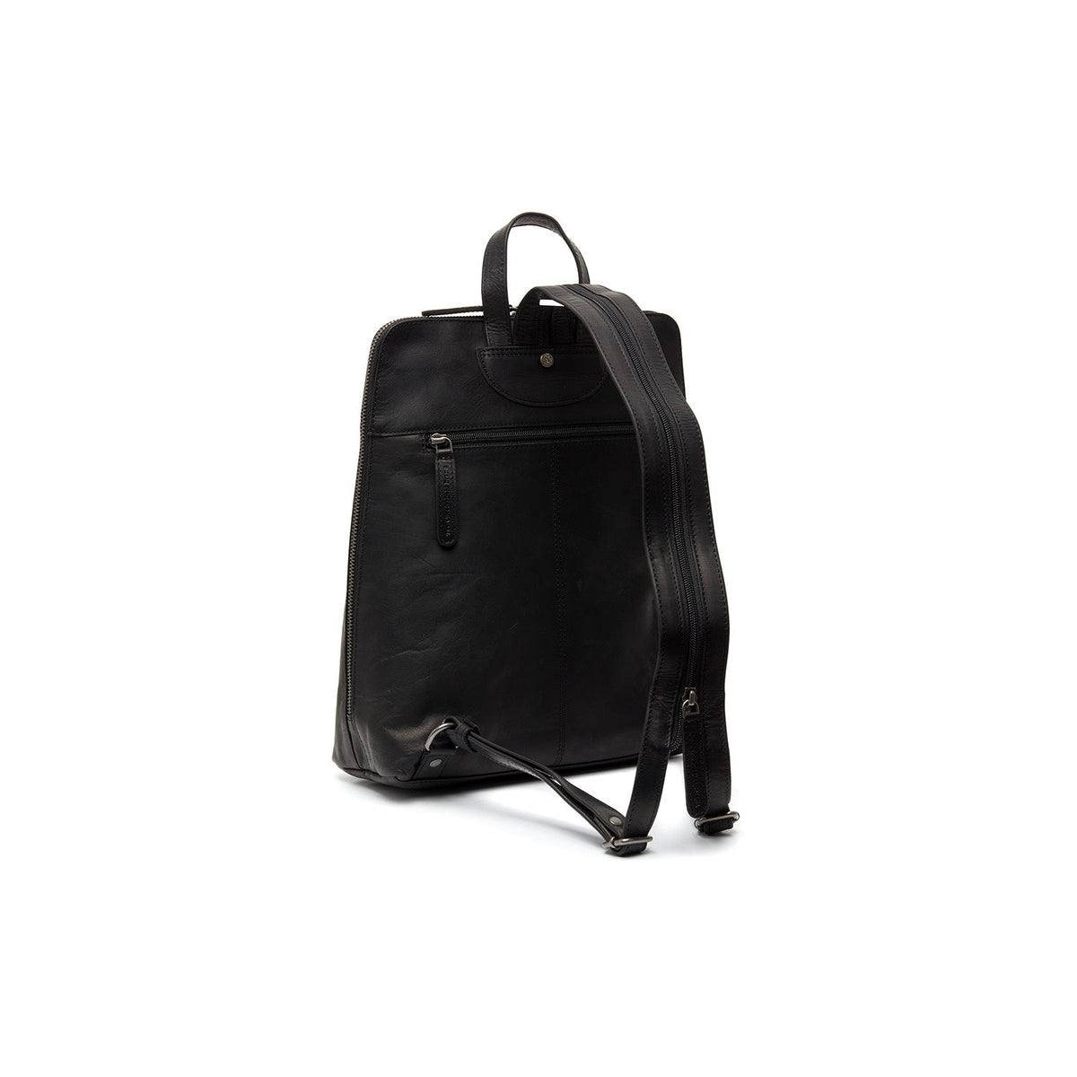 
100% Full-Grain Wax Pull-Up 100% Full-Grain Leather Grain Texture & Handcrafted Patina Detail
