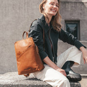 
Amanda Цельнозерновая кожа Backpack – alternate product view 3