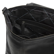 
Solid Antique Brass Hardware & Heavy-Duty Dual Zipper Detail on Manchester Цельнозерновая кожа Backpack