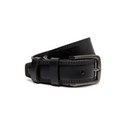 
Manovo Цельнозерновая кожа Belt для Мужчин из классической 100% цельнозерновой кожи - Full Exterior Вид спереди и приталенный силуэт | Купить в официальном онлайн-магазине