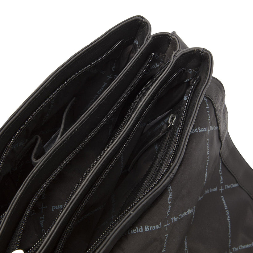 Millie Full-Grain Leather Crossbody Bag женская