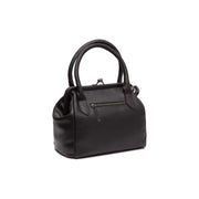 Authentic 100% Full-Grain Leather Grain Texture &amp; Heavy-Duty Seam Stitching Detail