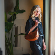 Alexandria Full-Grain Leather Shoulder Bag – alternate product view 3