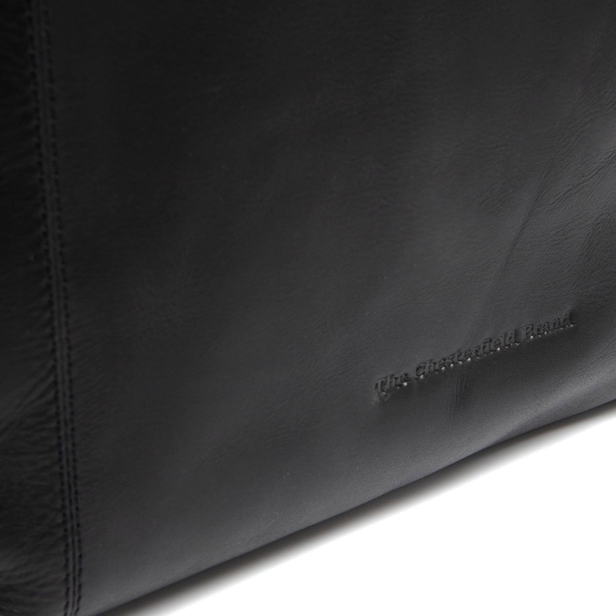 
Classic 100% Full-Grain leather Bag - Вид сзади с усиленными кожаными ремнями и прострочкой