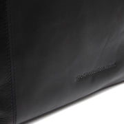 
Classic 100% Full-Grain leather Bag - Вид сзади с усиленными кожаными ремнями и прострочкой