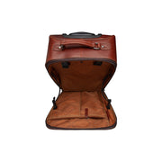 
Tailored Rib Cuffs & Hem Craftsmanship Construction Detail on Leather Trolley San Marino для Женщин для Женщин