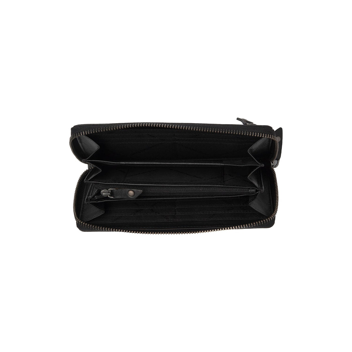 
Classic 100% Full-Grain leather Wallet - Вид сзади с усиленными кожаными ремнями и прострочкой