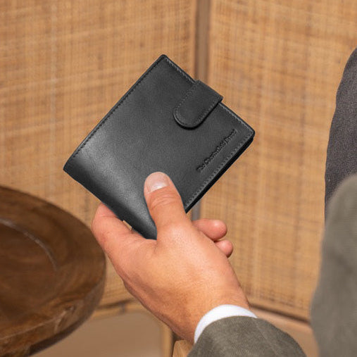 Curtis Full-Grain Leather Wallet мужская