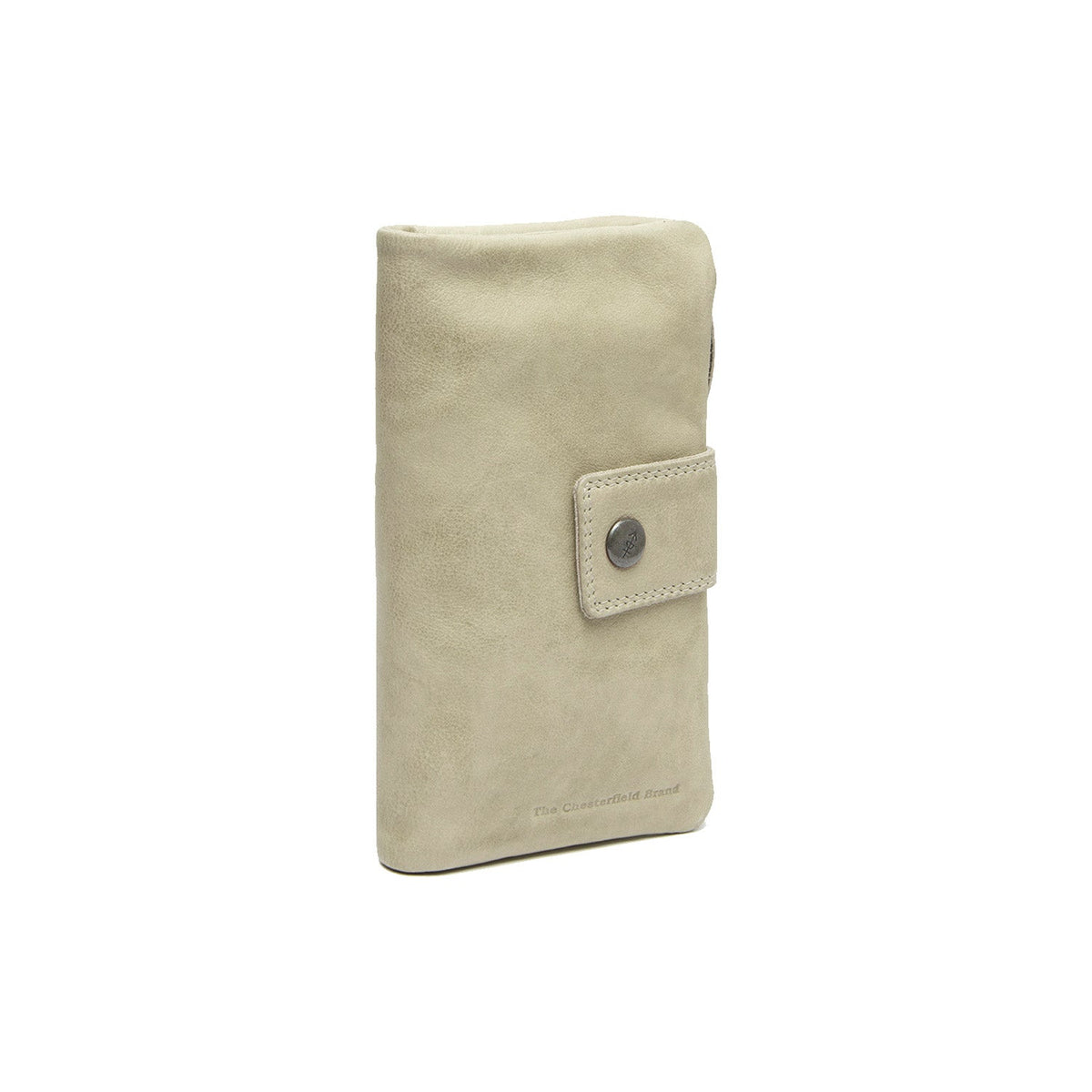 Fresno Цельнозерновая кожа Wallet in Classic 100% Full-Grain Leather - Full Exterior Front Profile View | Купить онлайн