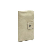 Fresno Цельнозерновая кожа Wallet in Classic 100% Full-Grain Leather - Full Exterior Front Profile View | Купить онлайн