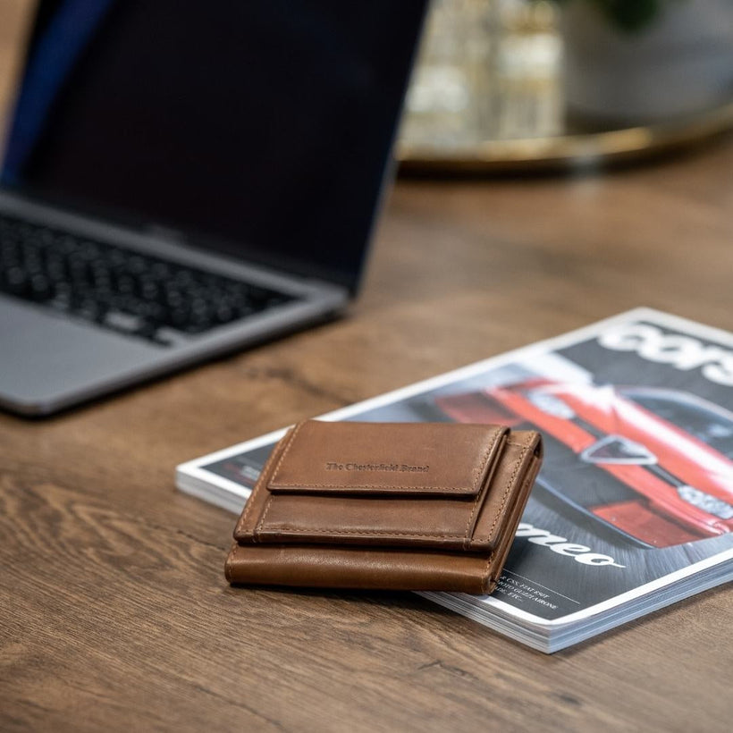 Harthoft Full-Grain Leather Wallet женская