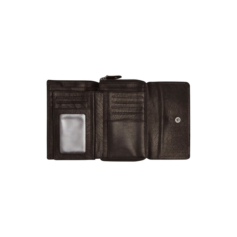 Rhodos Full-Grain Leather Wallet женская