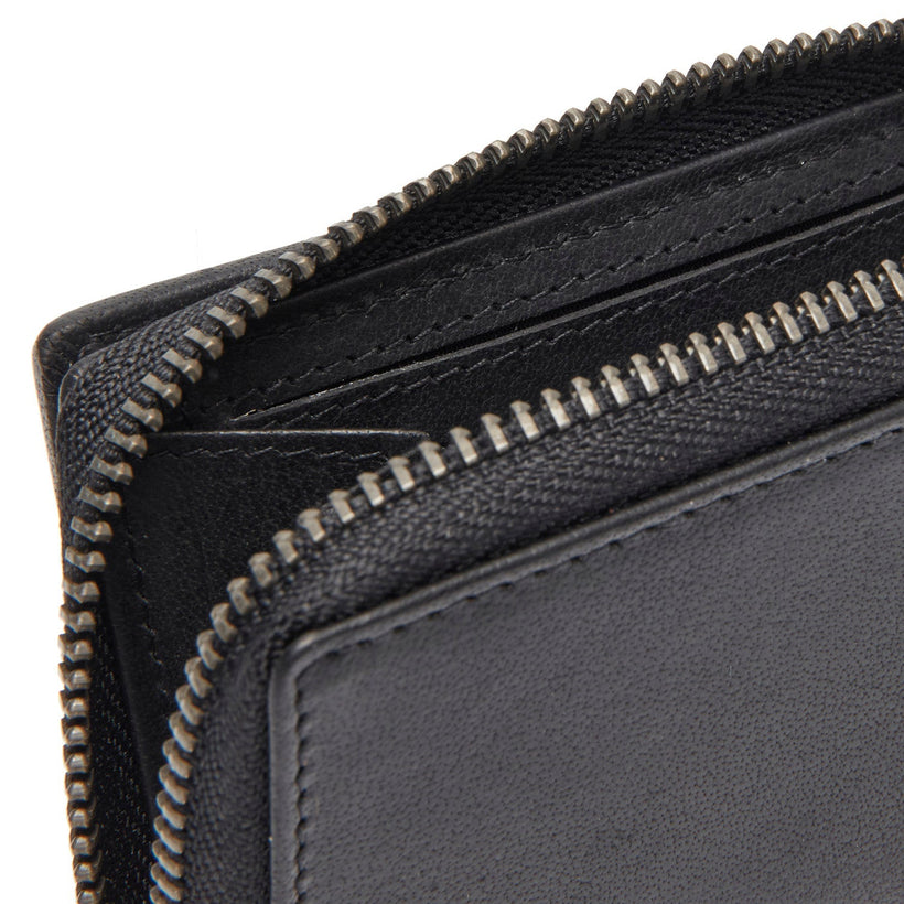 Sionel Full-Grain Leather Wallet женская