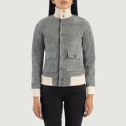 
Sasha A1 Кожаный бомбер для Женщин – alternate product view 4