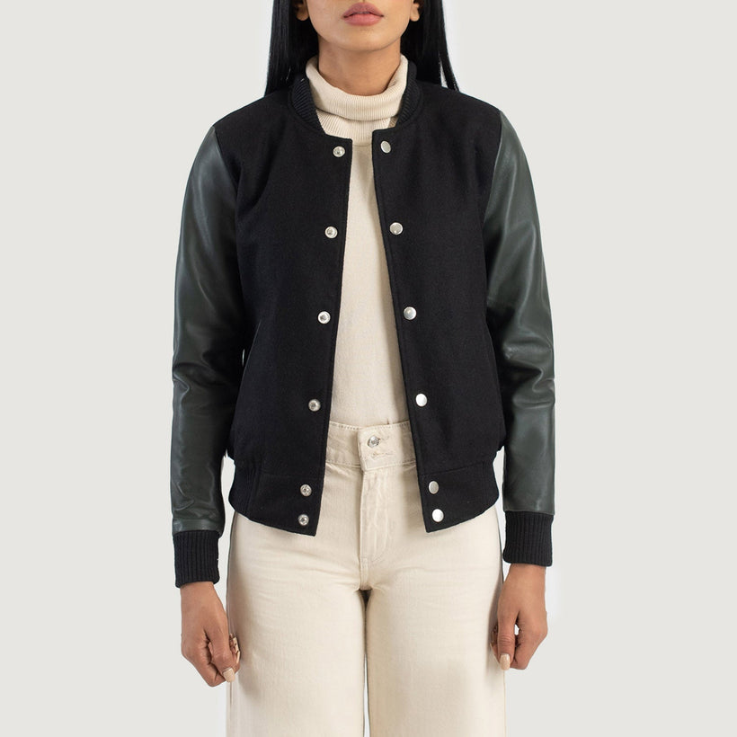 Savant Varsity Кожаная куртка женская