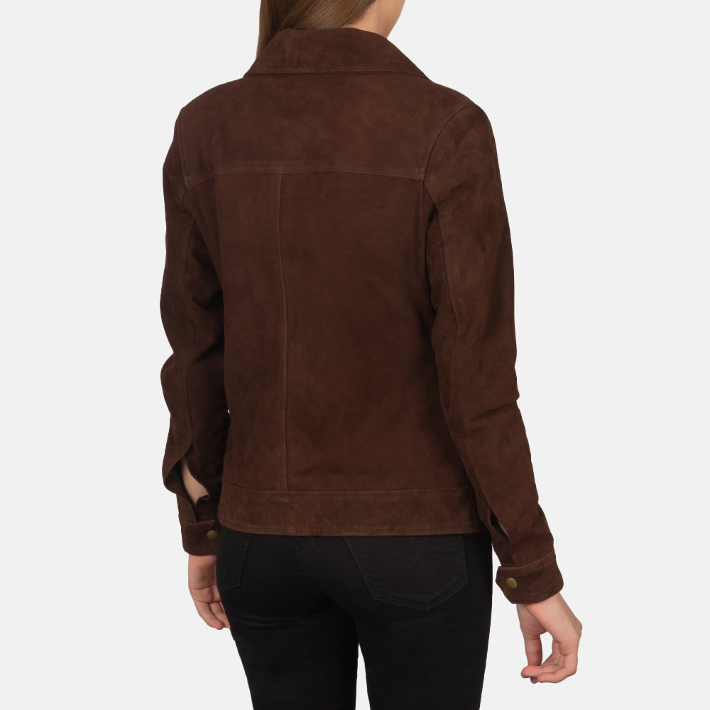 
Suzy Trucker Коричневый Кожаная куртка для Женщин – alternate product view 5