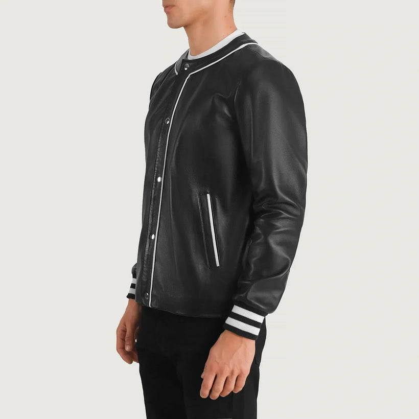 Willis Varsity Кожаная куртка для Мужчин