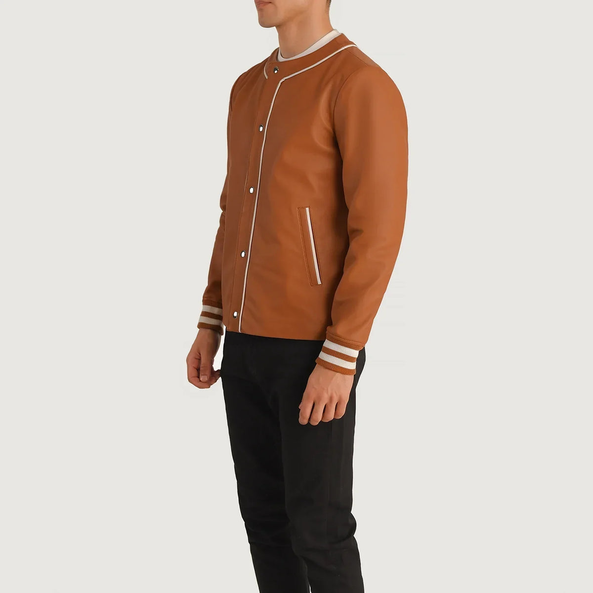 
Willis Varsity Кожаная куртка для Мужчин – alternate product view 2