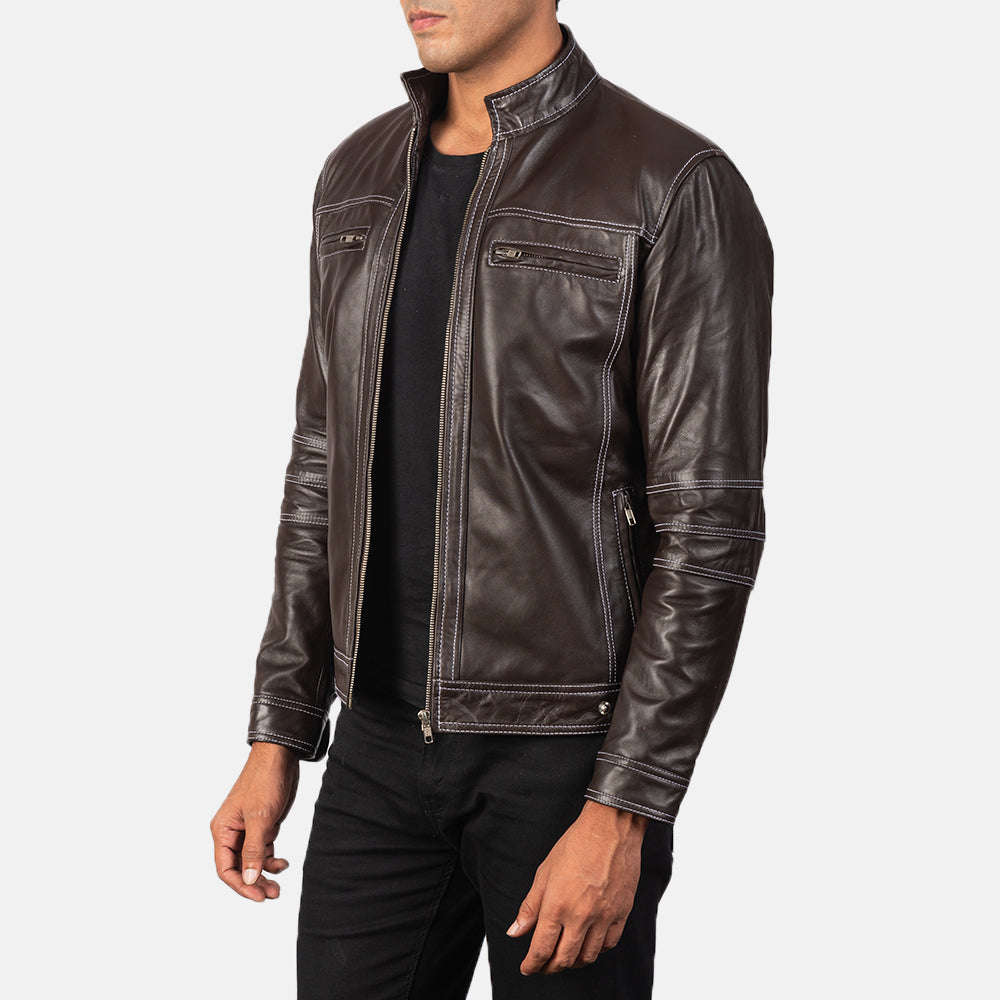 Youngster Leather Biker Jacket – alternate product view 2