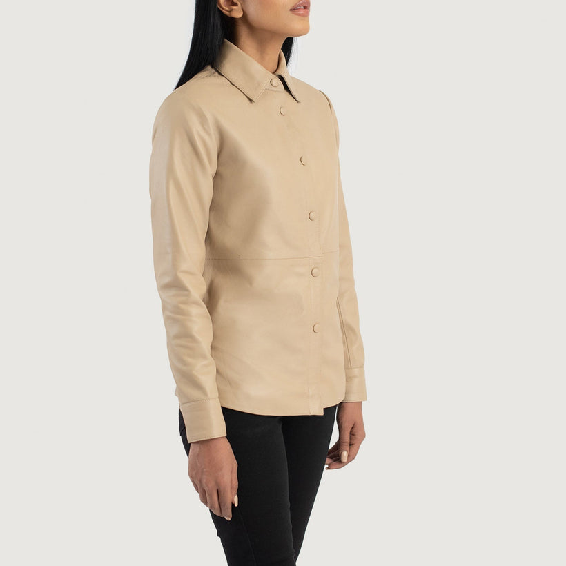 Zenith Shirt Кожаная куртка женская